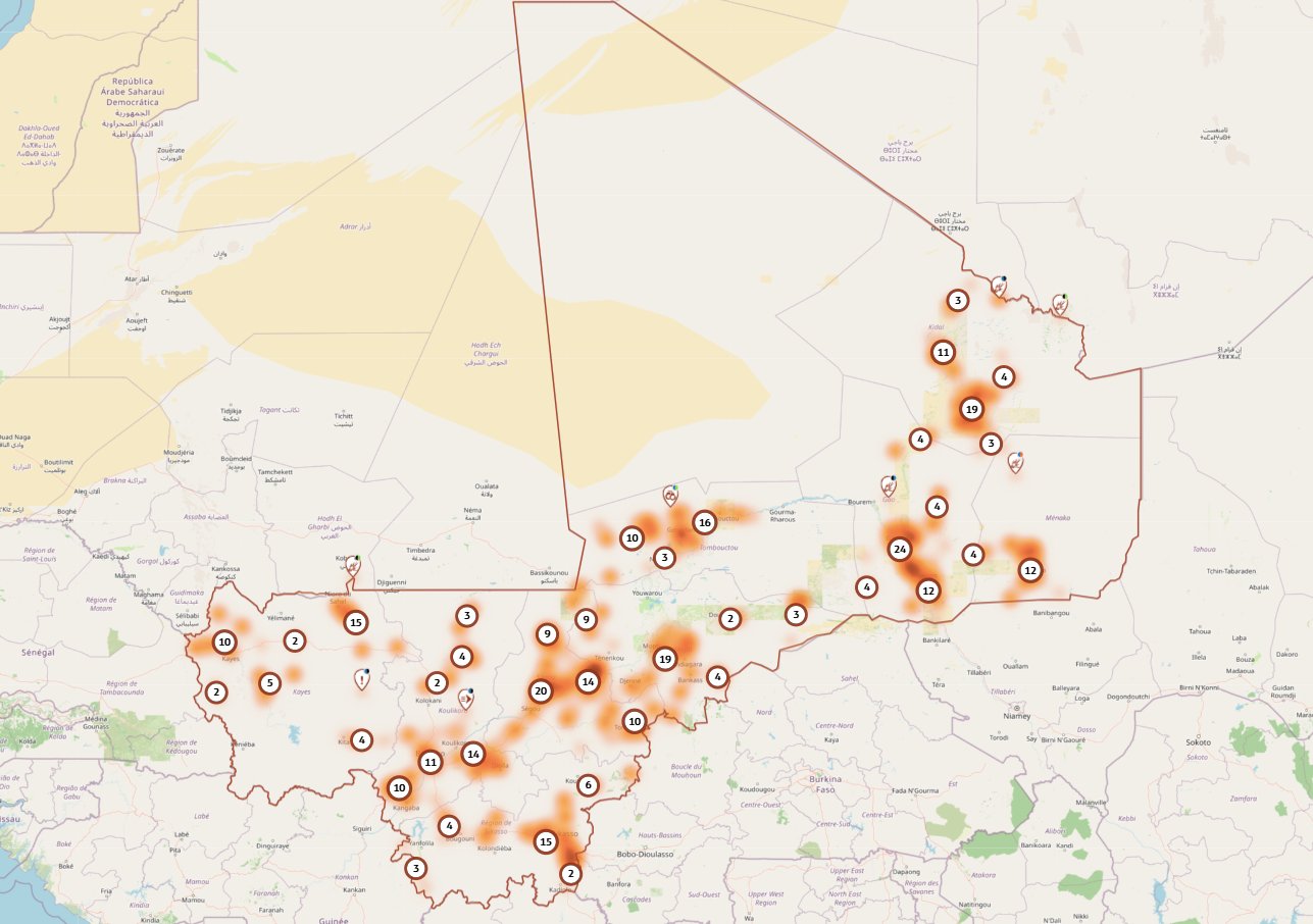 Carte Mali