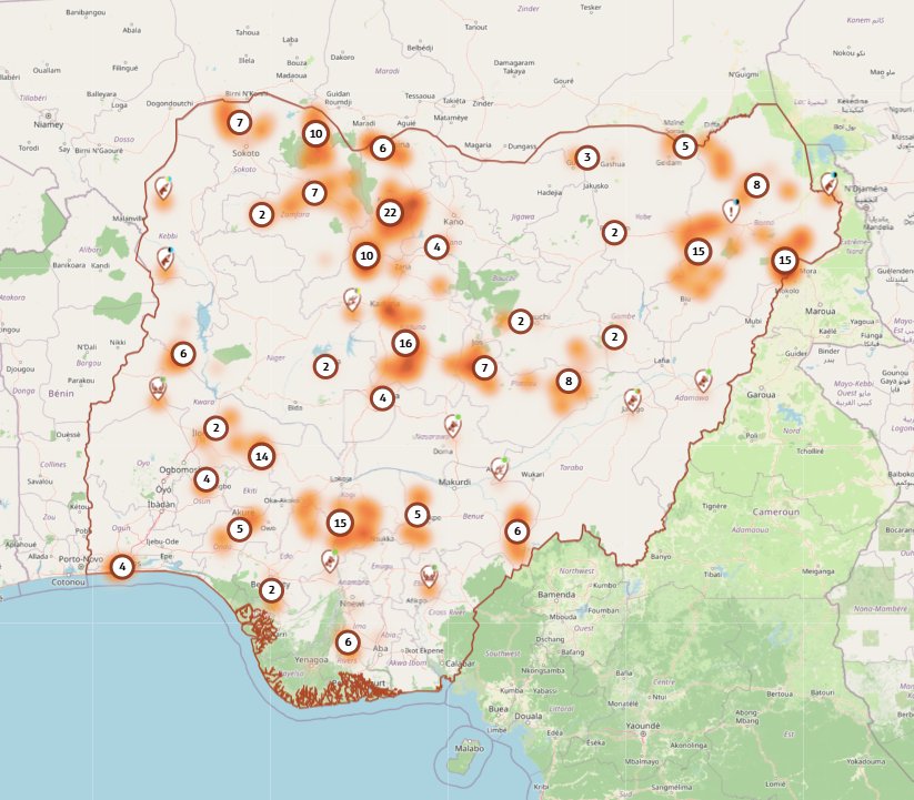 Carte Nigeria
